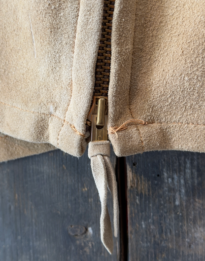 1950s Trading Post Deerskin Leather Fringe Jacket