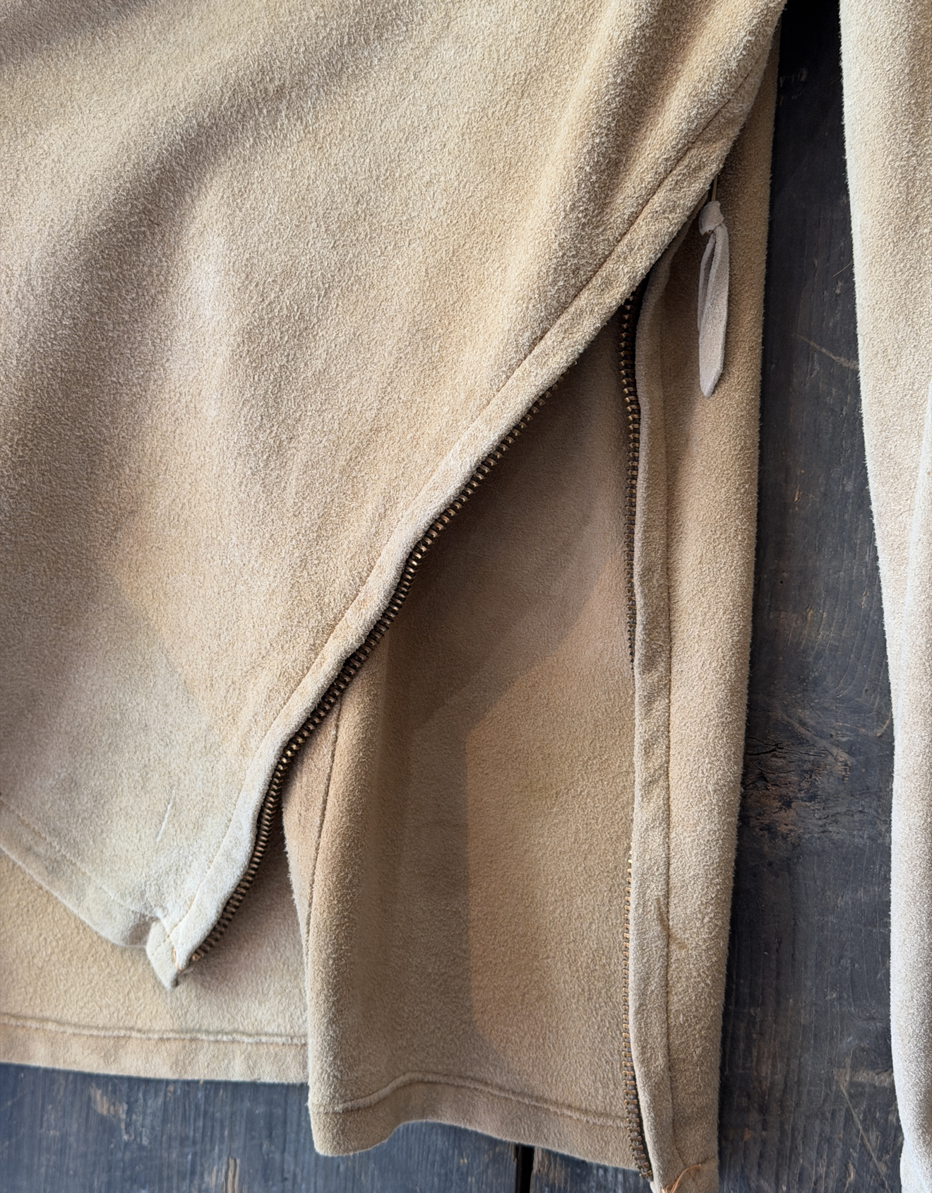 1950s Trading Post Deerskin Leather Fringe Jacket