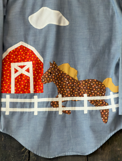 Vintage Custom Selvedge Chambray Shirt