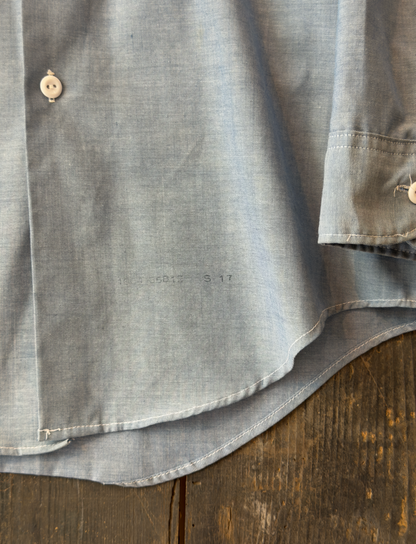 Vintage Custom Selvedge Chambray Shirt