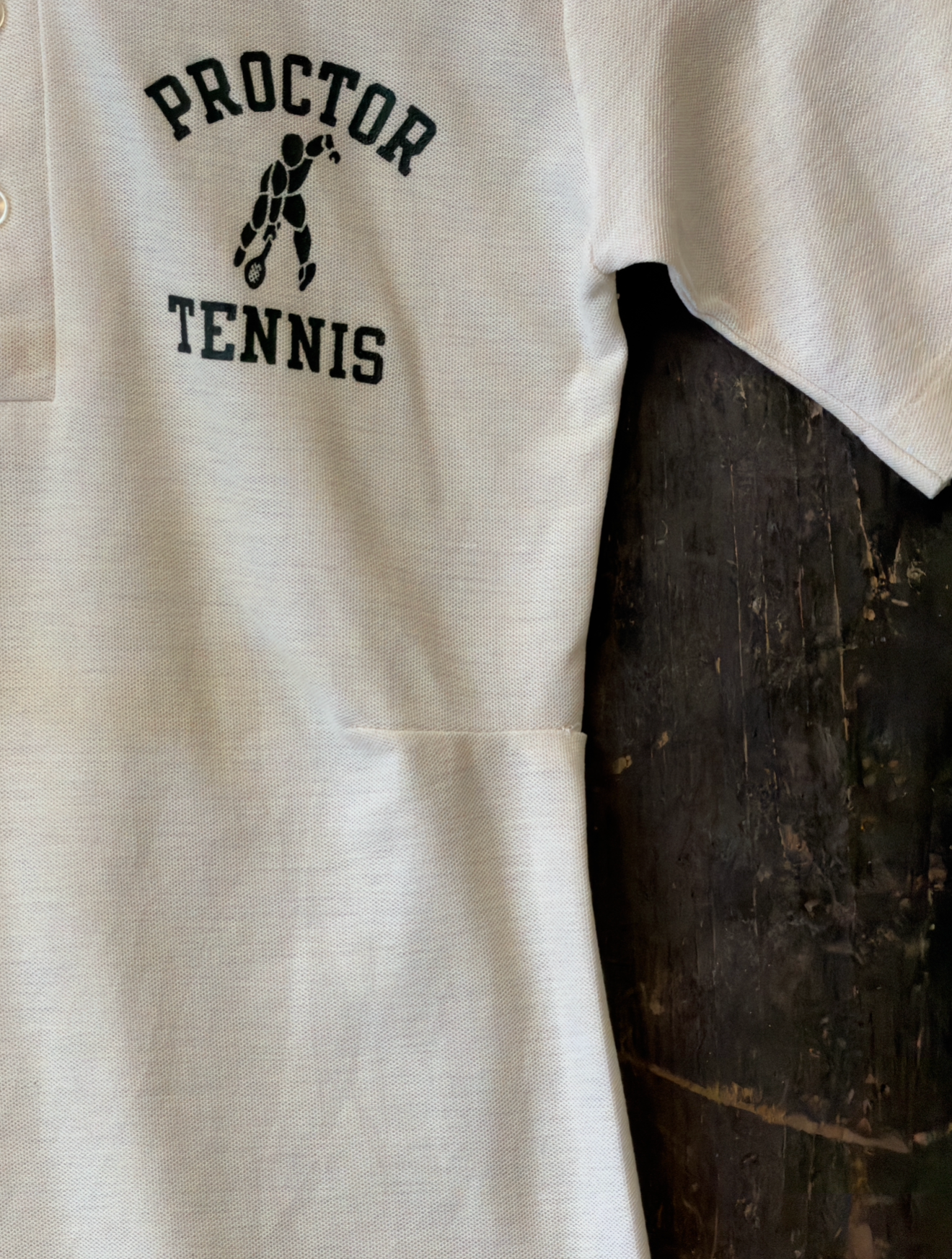 1970s Champion Proctor Tennis Academy Polo Shirt
