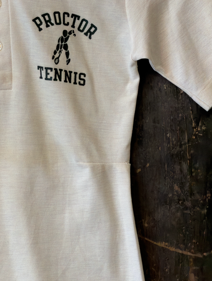1970s Champion Proctor Tennis Academy Polo Shirt