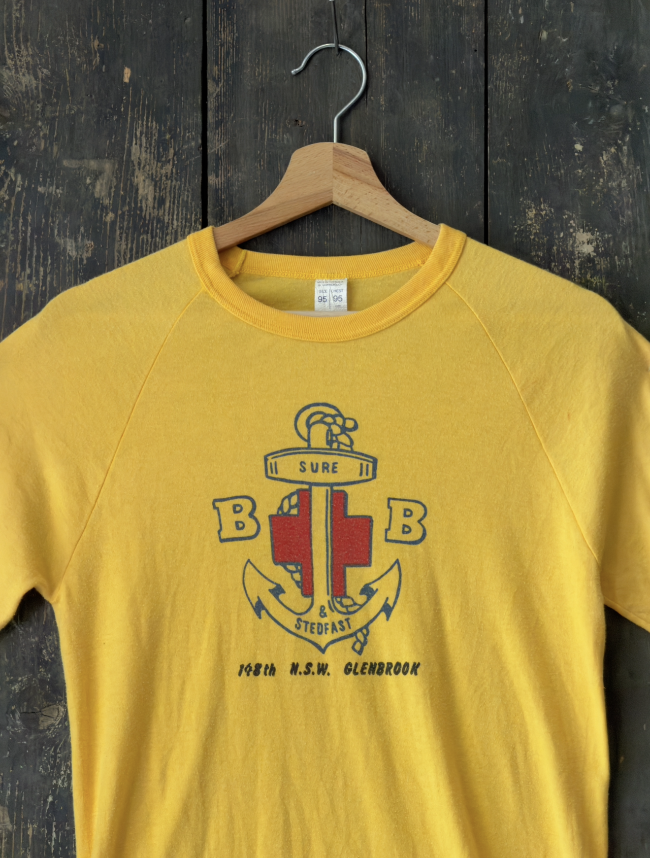 1980s N.S.W Australian Graphic Ringer Tee