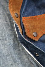 Load image into Gallery viewer, Denim Suede Shirt